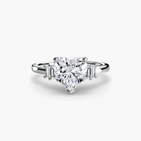 Baguette Accent Solitaire - 4Me1 
