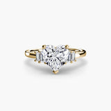 Baguette Accent Solitaire - 4Me1 