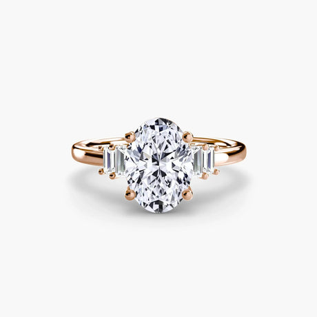 Baguette Accent Solitaire - 4Me1 