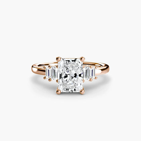 Baguette Accent Solitaire - 4Me1 