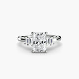 Baguette Accent Solitaire - 4Me1 