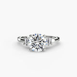 Baguette Accent Solitaire - 4Me1 