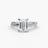 The Twisted Pavé Solitaire - 4Me1 