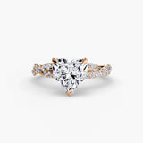 The Twisted Pavé Solitaire - 4Me1 