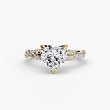 The Twisted Pavé Solitaire - 4Me1 