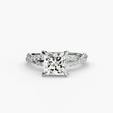 The Twisted Pavé Solitaire - 4Me1 