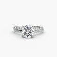 The Twisted Pavé Solitaire - 4Me1 