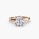 Solitaire ring 5 - 4Me1 