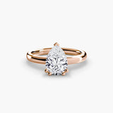 Solitaire ring 5 - 4Me1 