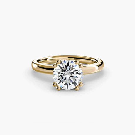 Solitaire ring 5 - 4Me1 