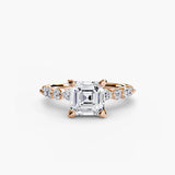 Solitaire with Eternity Pavé 2 - 4Me1 