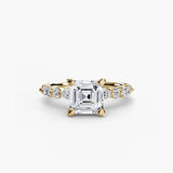 Solitaire with Eternity Pavé 2 - 4Me1 
