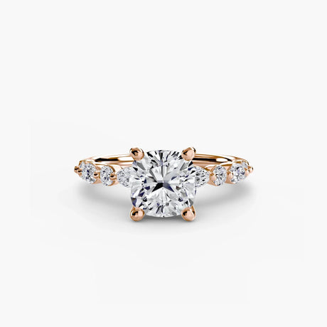 Solitaire with Eternity Pavé 2 - 4Me1 