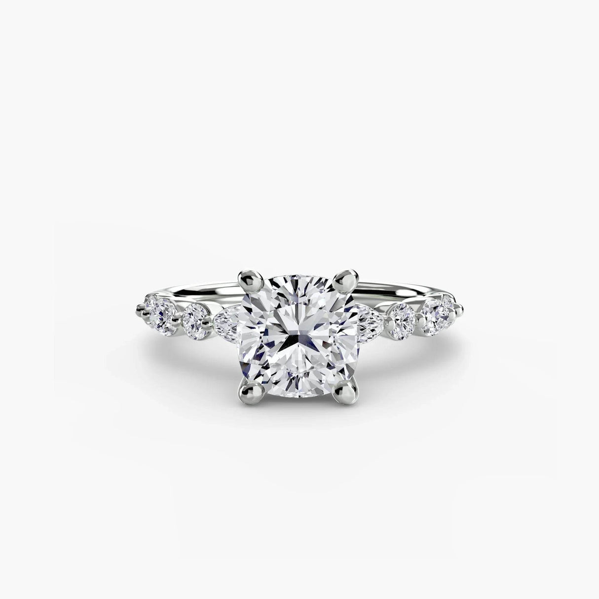 Solitaire with Eternity Pavé 2 - 4Me1 
