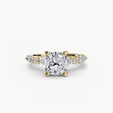 Solitaire with Eternity Pavé 2 - 4Me1 