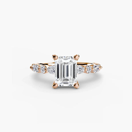 Solitaire with Eternity Pavé 2 - 4Me1 