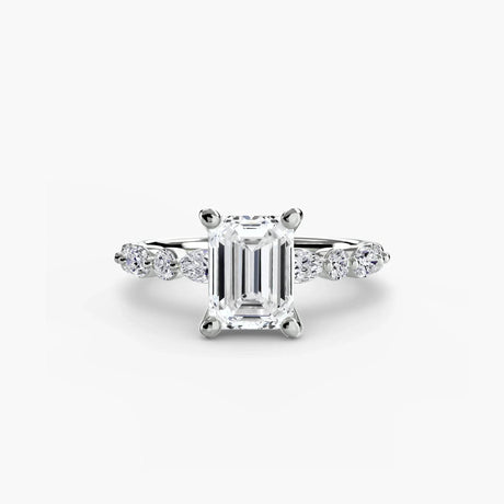 Solitaire with Eternity Pavé 2 - 4Me1 
