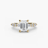 Solitaire with Eternity Pavé 2 - 4Me1 