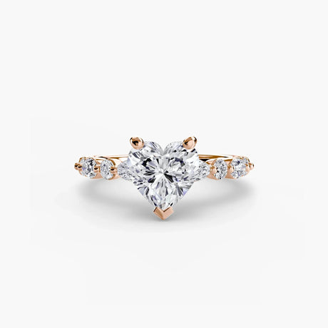 Solitaire with Eternity Pavé 2 - 4Me1 