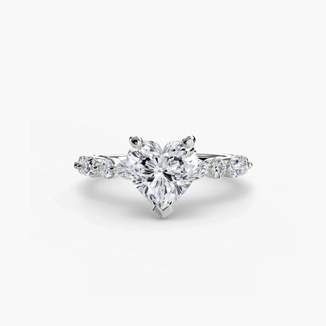 Solitaire with Eternity Pavé 2 - 4Me1 
