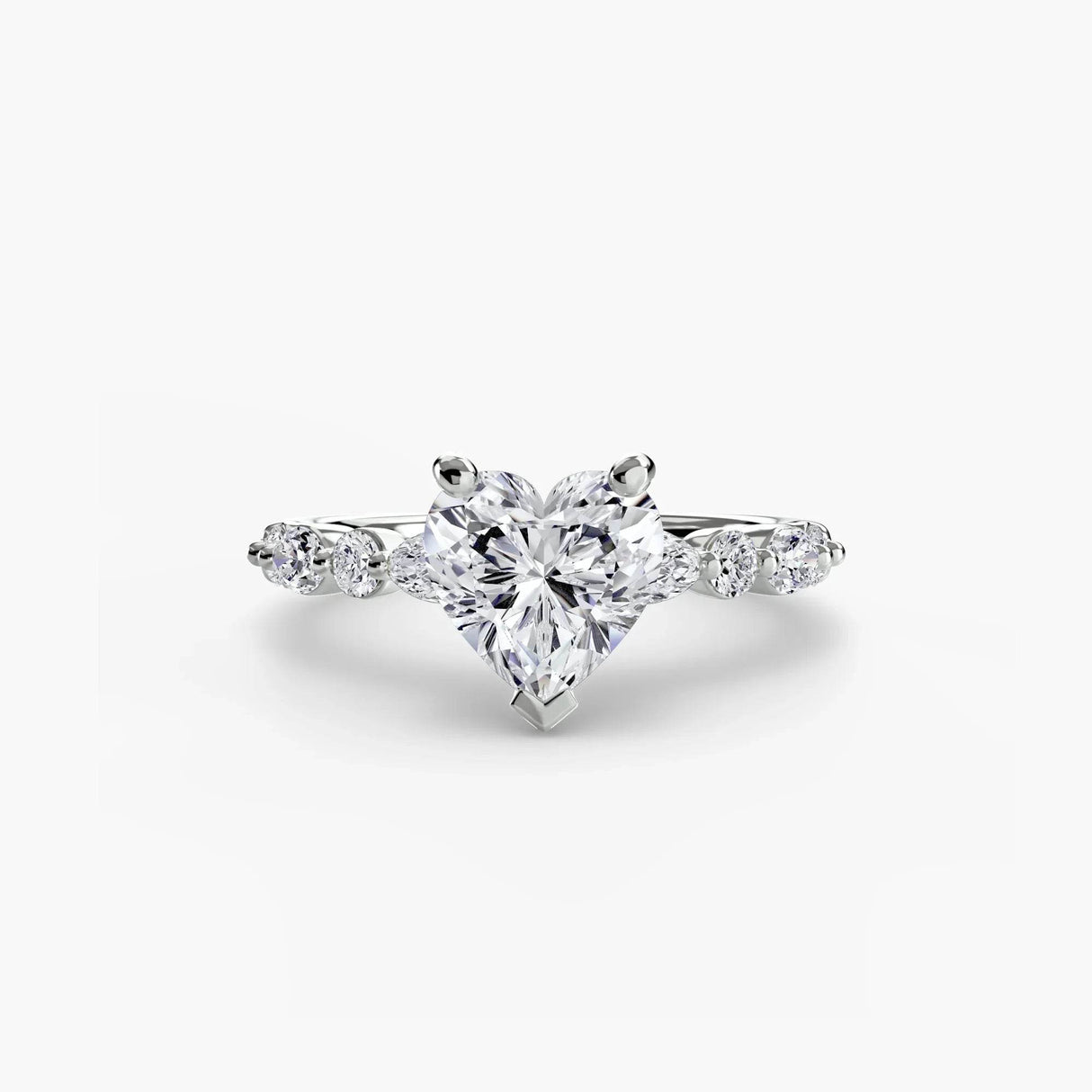 Solitaire with Eternity Pavé 2 - 4Me1 