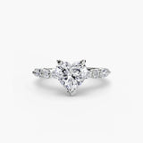 Solitaire with Eternity Pavé 2 - 4Me1 