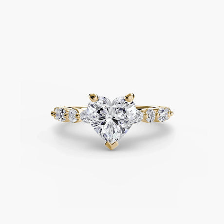 Solitaire with Eternity Pavé 2 - 4Me1 