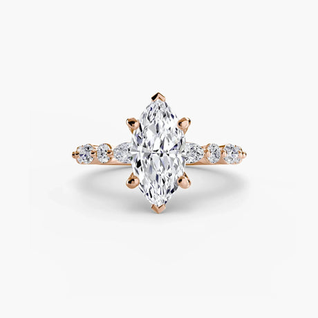 Solitaire with Eternity Pavé 2 - 4Me1 
