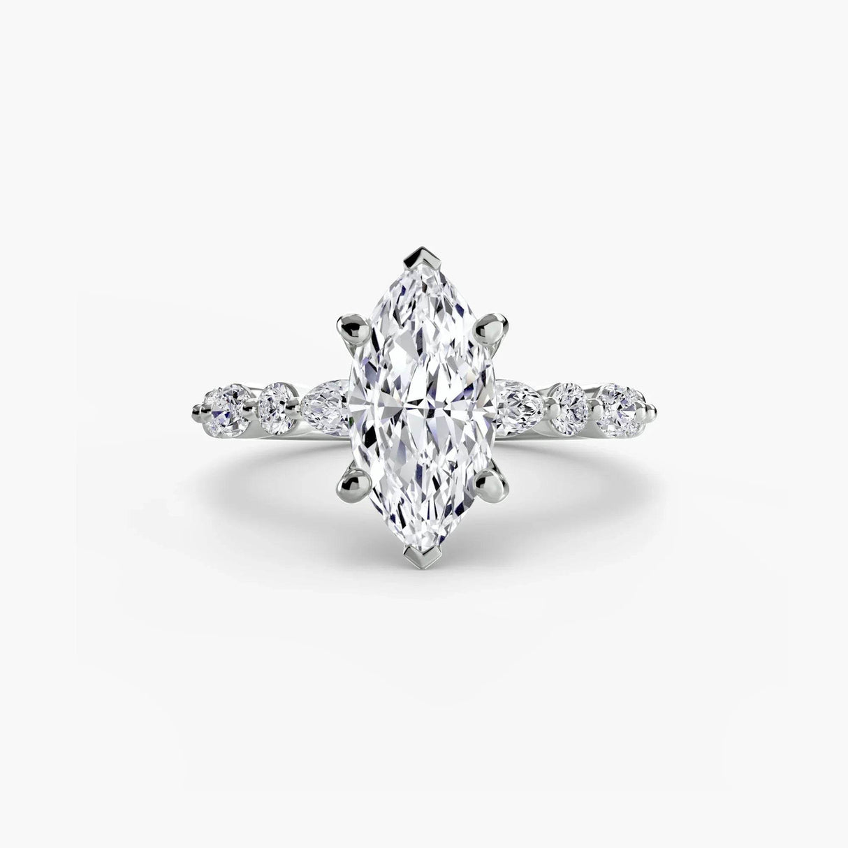 Solitaire with Eternity Pavé 2 - 4Me1 