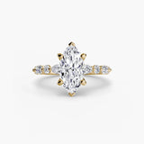 Solitaire with Eternity Pavé 2 - 4Me1 