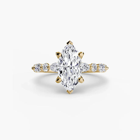 Solitaire with Eternity Pavé 2 - 4Me1 