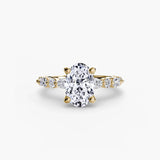 Solitaire with Eternity Pavé 2 - 4Me1 