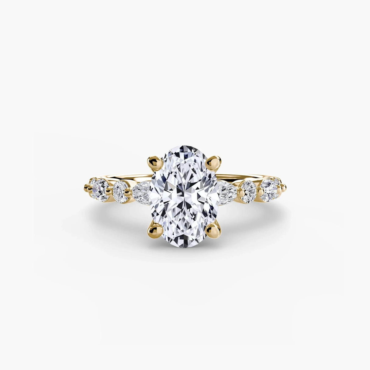 Solitaire with Eternity Pavé 2 - 4Me1 