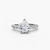 Solitaire with Eternity Pavé 2 - 4Me1 