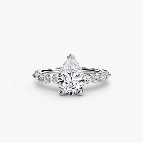 Solitaire with Eternity Pavé 2 - 4Me1 