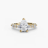 Solitaire with Eternity Pavé 2 - 4Me1 