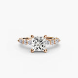 Solitaire with Eternity Pavé 2 - 4Me1 
