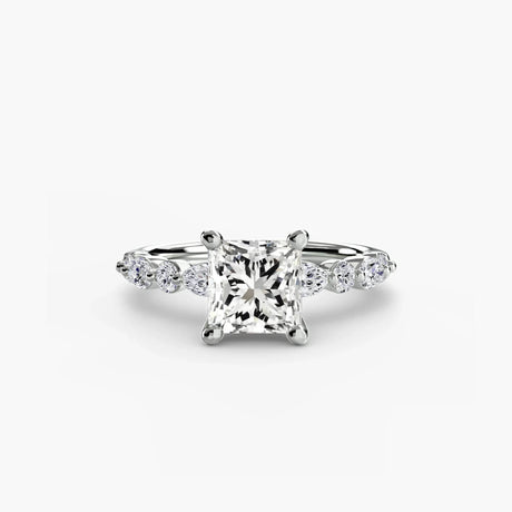 Solitaire with Eternity Pavé 2 - 4Me1 