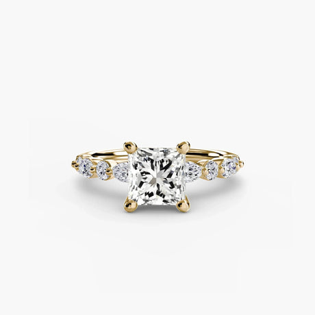Solitaire with Eternity Pavé 2 - 4Me1 