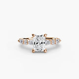 Solitaire with Eternity Pavé 2 - 4Me1 