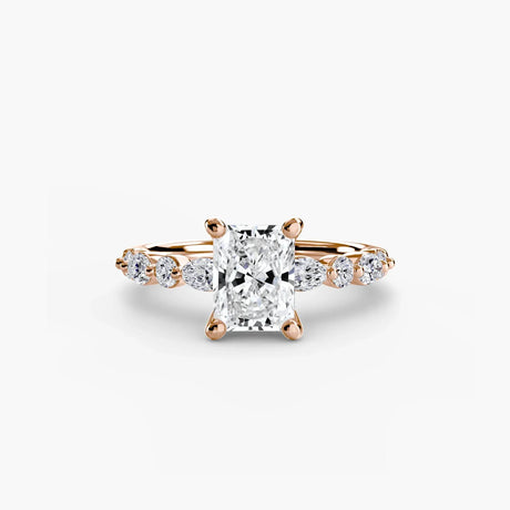 Solitaire with Eternity Pavé 2 - 4Me1 