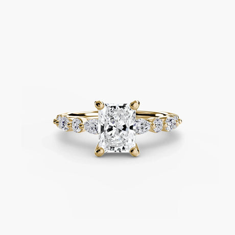 Solitaire with Eternity Pavé 2 - 4Me1 