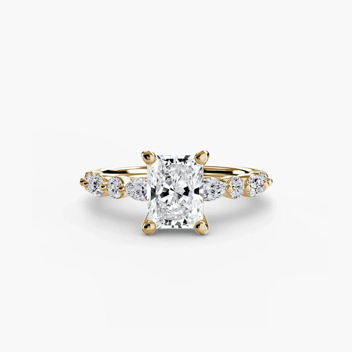 Solitaire with Eternity Pavé 2 - 4Me1 