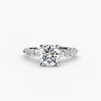 Solitaire with Eternity Pavé 2 - 4Me1 