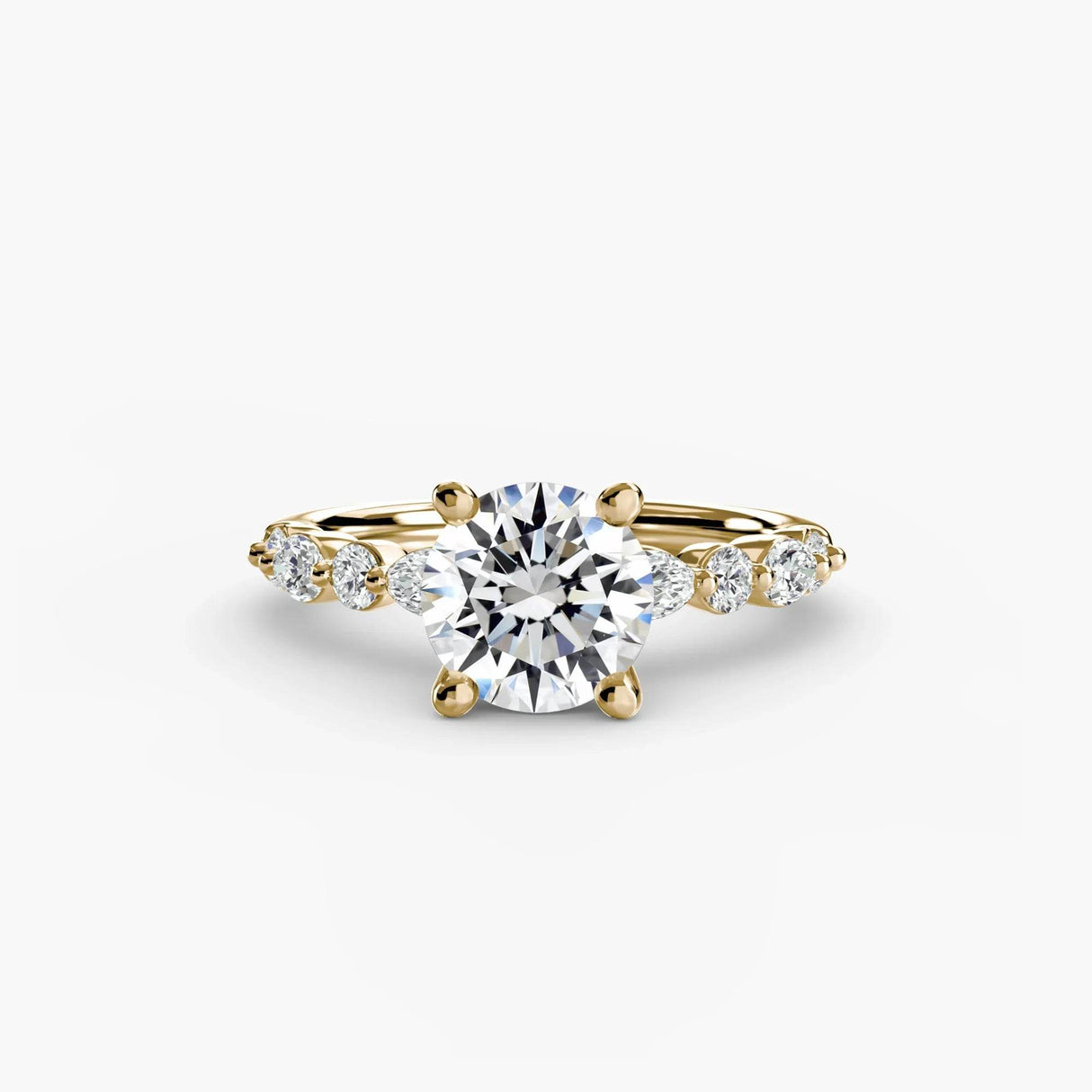 Solitaire with Eternity Pavé 2 - 4Me1 