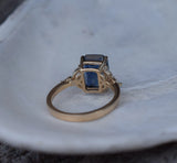 Nhẫn Lam Khổng Tước Trillium