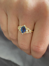 Nhẫn Lam Nguyệt Tinh Linh