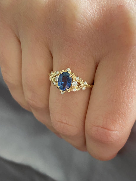 Nhẫn Lam Nguyệt Tinh Linh