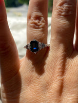 Nhẫn Eowen – Emerald Cut Fantasy