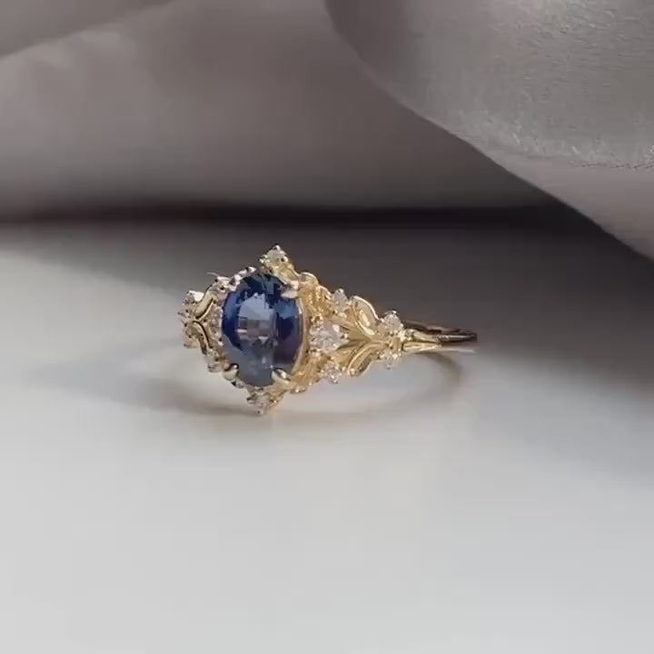 Nhẫn Lam Nguyệt Tinh Linh